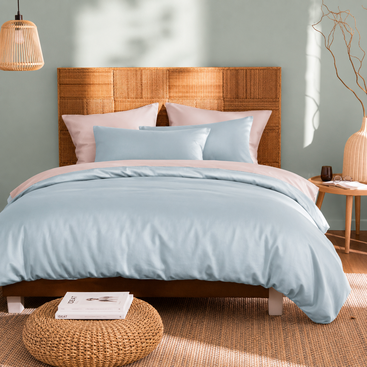Parure de lit en bambou ultra-doux – Confort respirant toute la nuit