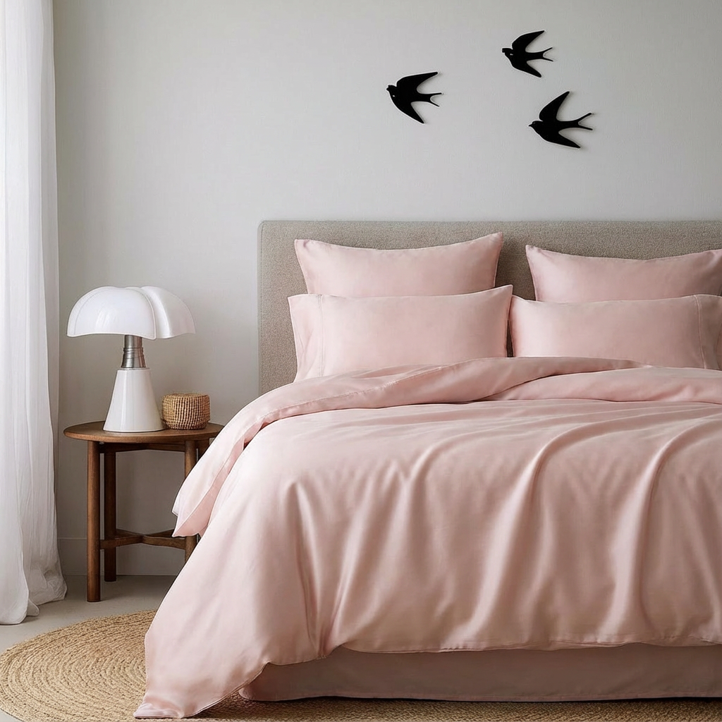 Parure de lit en bambou ultra-doux – Confort respirant toute la nuit