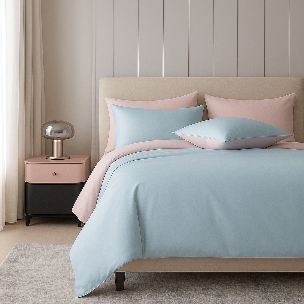 Parure de lit en bambou ultra-doux – Confort respirant toute la nuit
