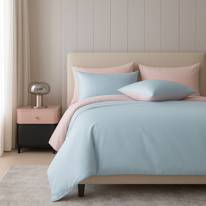 Parure de lit en bambou ultra-doux – Confort respirant toute la nuit