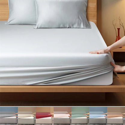 Drap-housse en bambou ultra-respirant — confort naturel toute la nuit