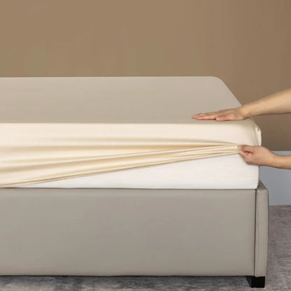 Drap-housse en bambou ultra-respirant — confort naturel toute la nuit