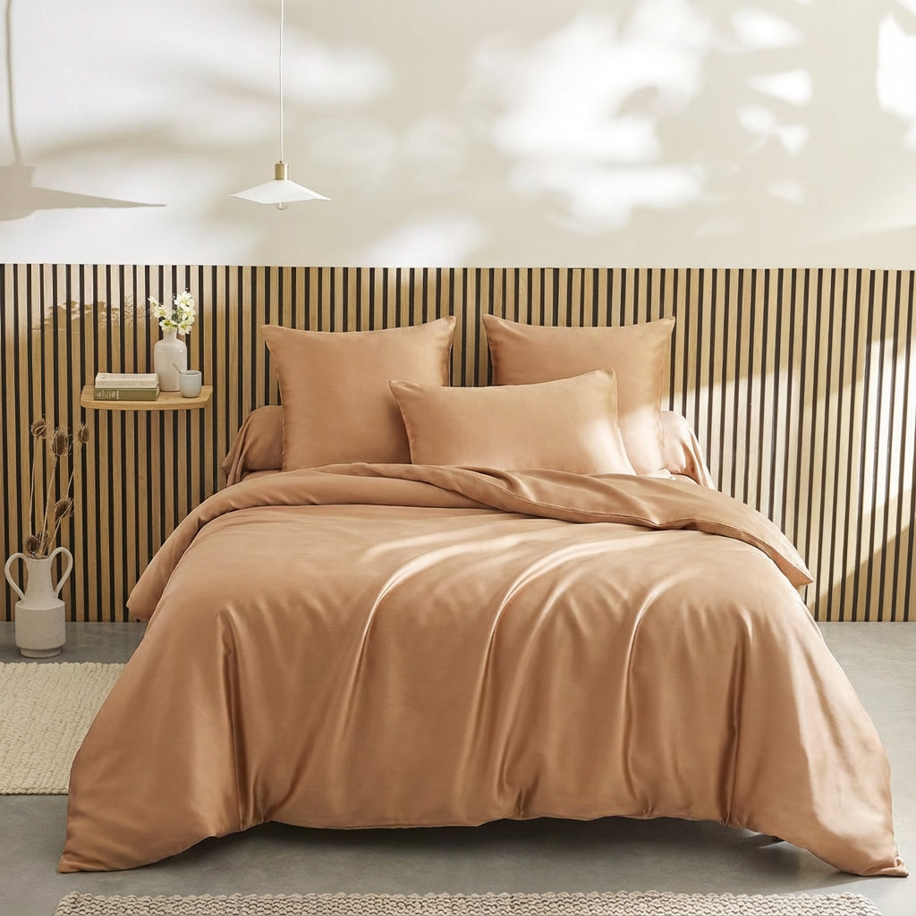 Parure de lit en bambou ultra-doux – Confort respirant toute la nuit