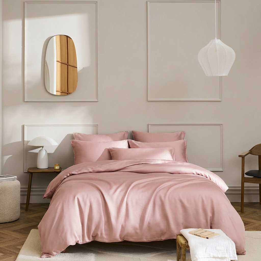 Parure de lit en bambou ultra-doux – Confort respirant toute la nuit